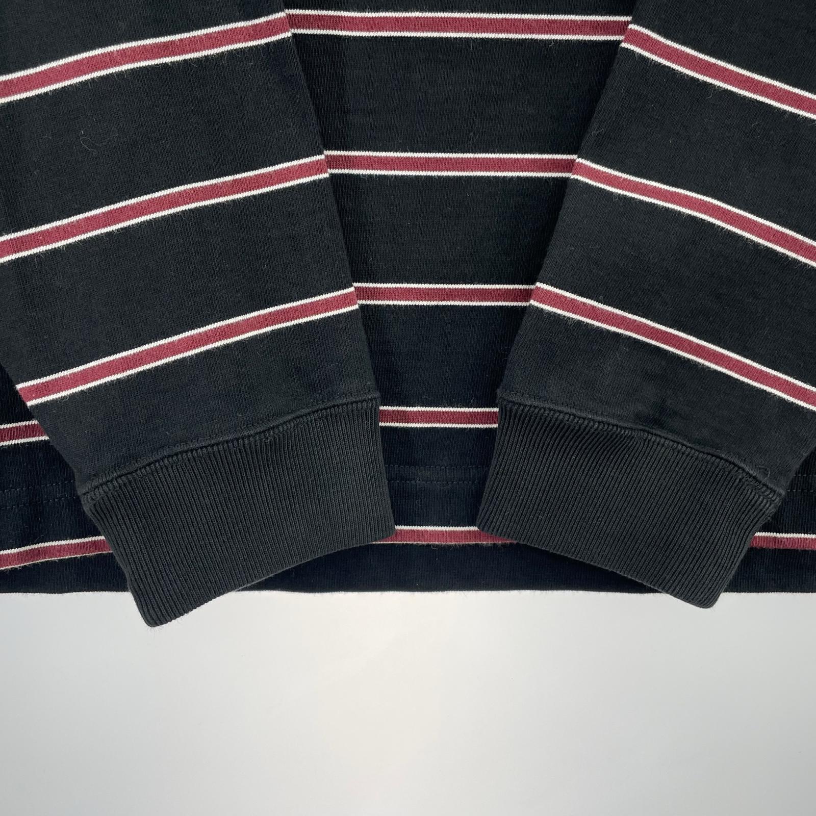 ポロシャツ Brooks Brothers BIOTOP別注 ラガーシャツ M 黒 M ブラック