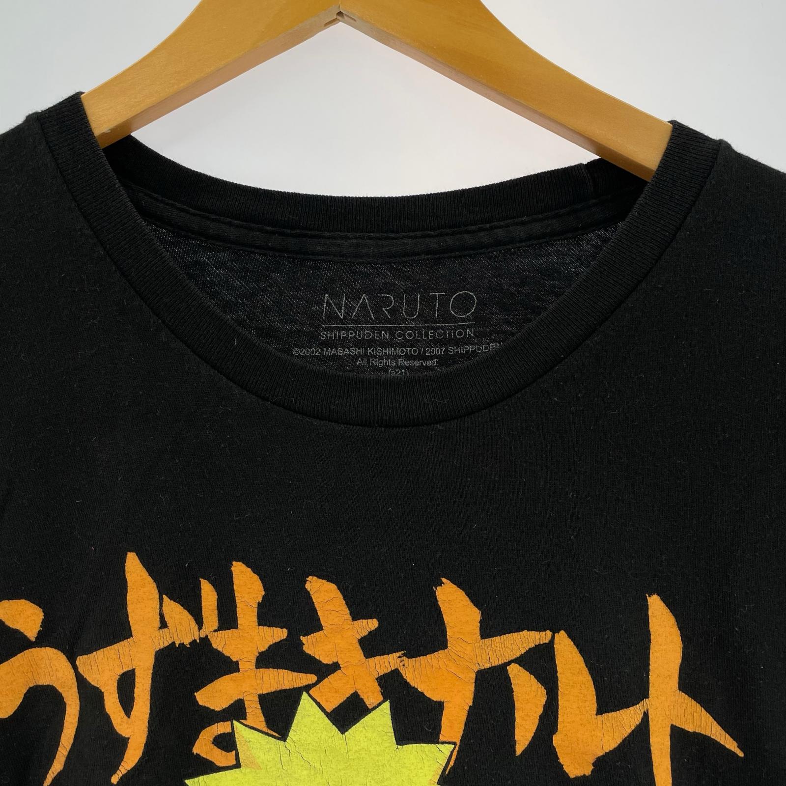 半袖Ｔシャツ うずまきナルト S/S TEE 黒 (2XL) ブラック