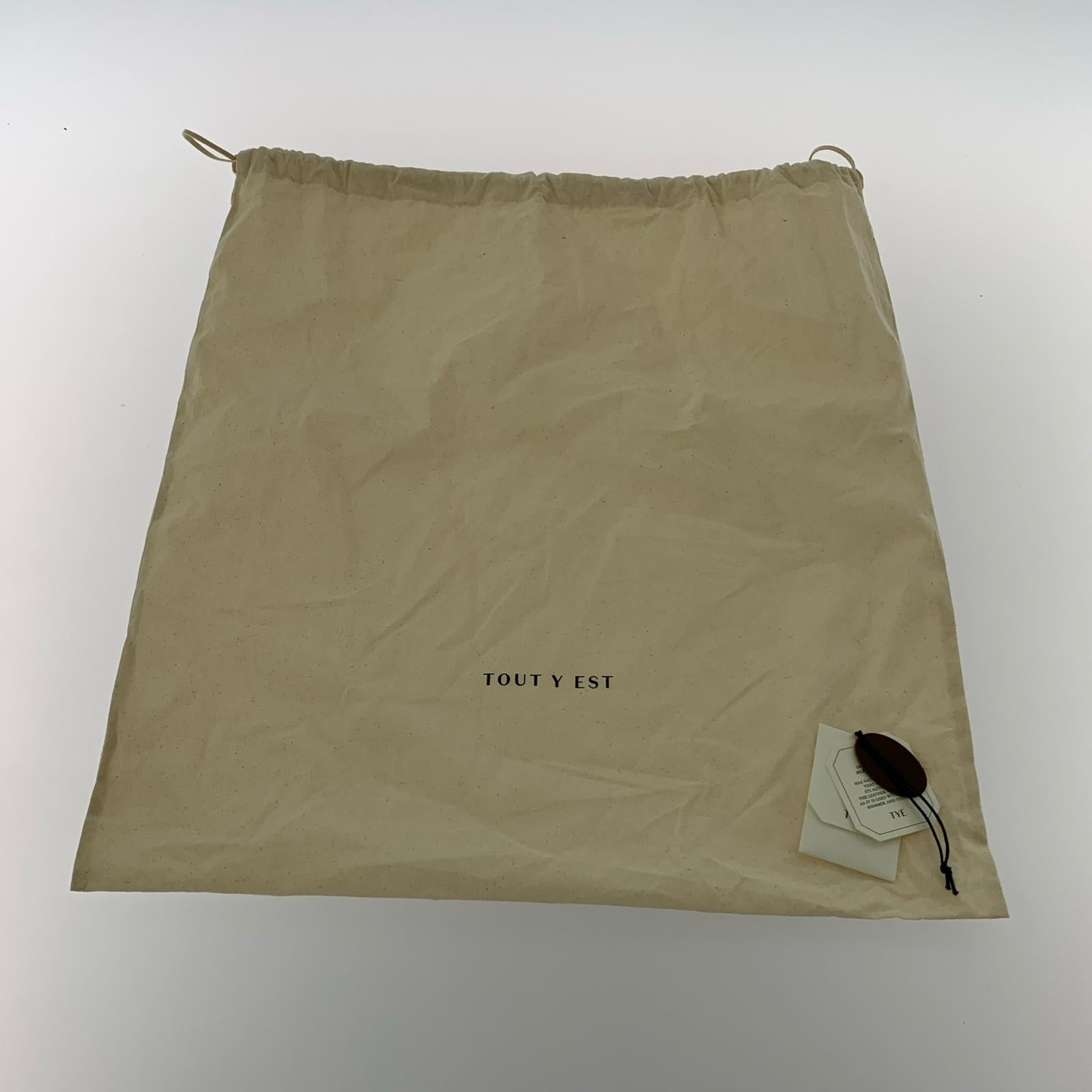 トートバッグ TOUT Y EST SAC CANOT TOILE ベージュ