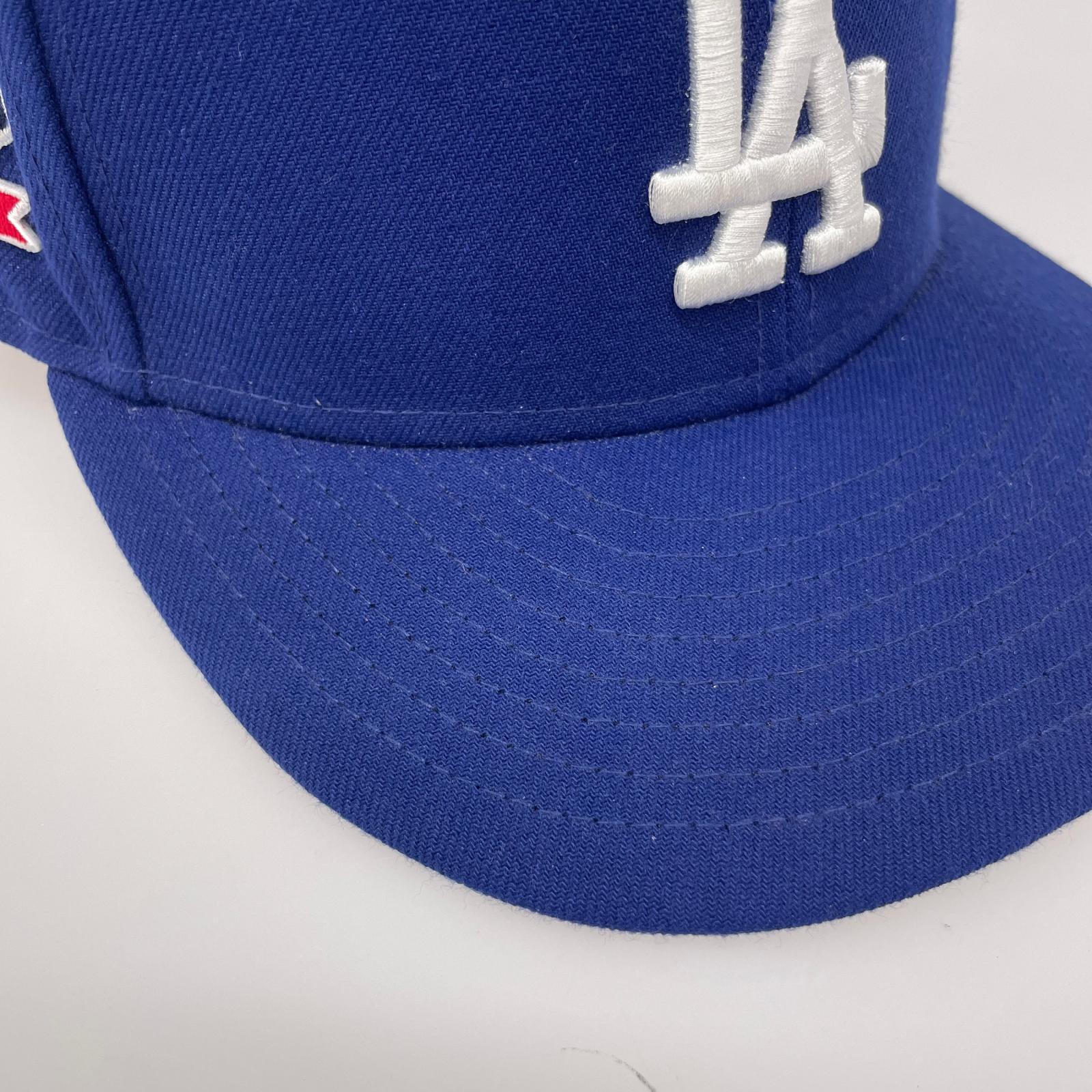 キャップ LA Dodgers 刺繍 Baseball CAP ネイビー