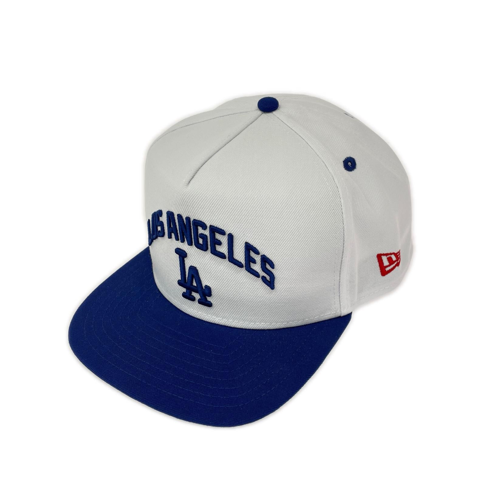 キャップ LA Dodgers 刺繍 Baseball CAP ホワイト
