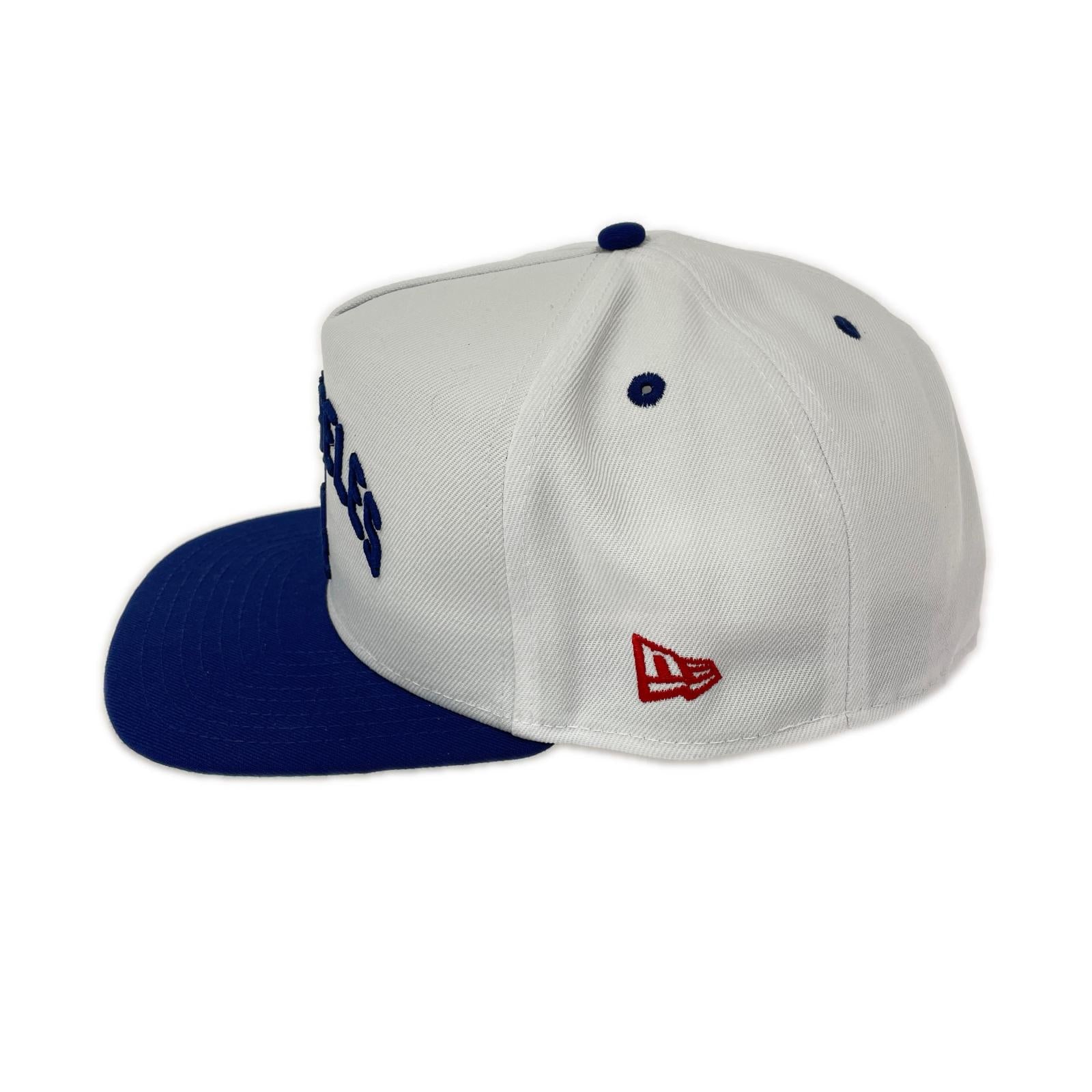 キャップ LA Dodgers 刺繍 Baseball CAP ホワイト
