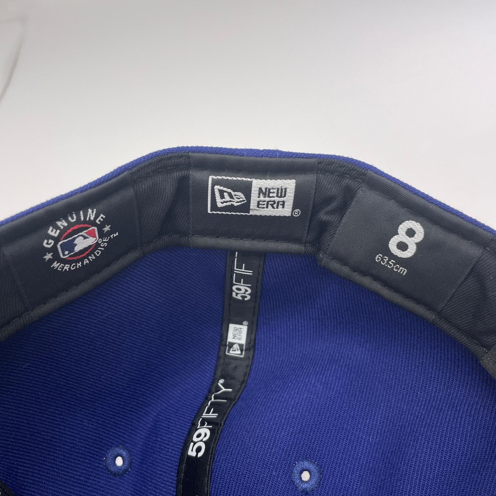 キャップ LA Dodgers 刺繍 Baseball CAP ネイビー