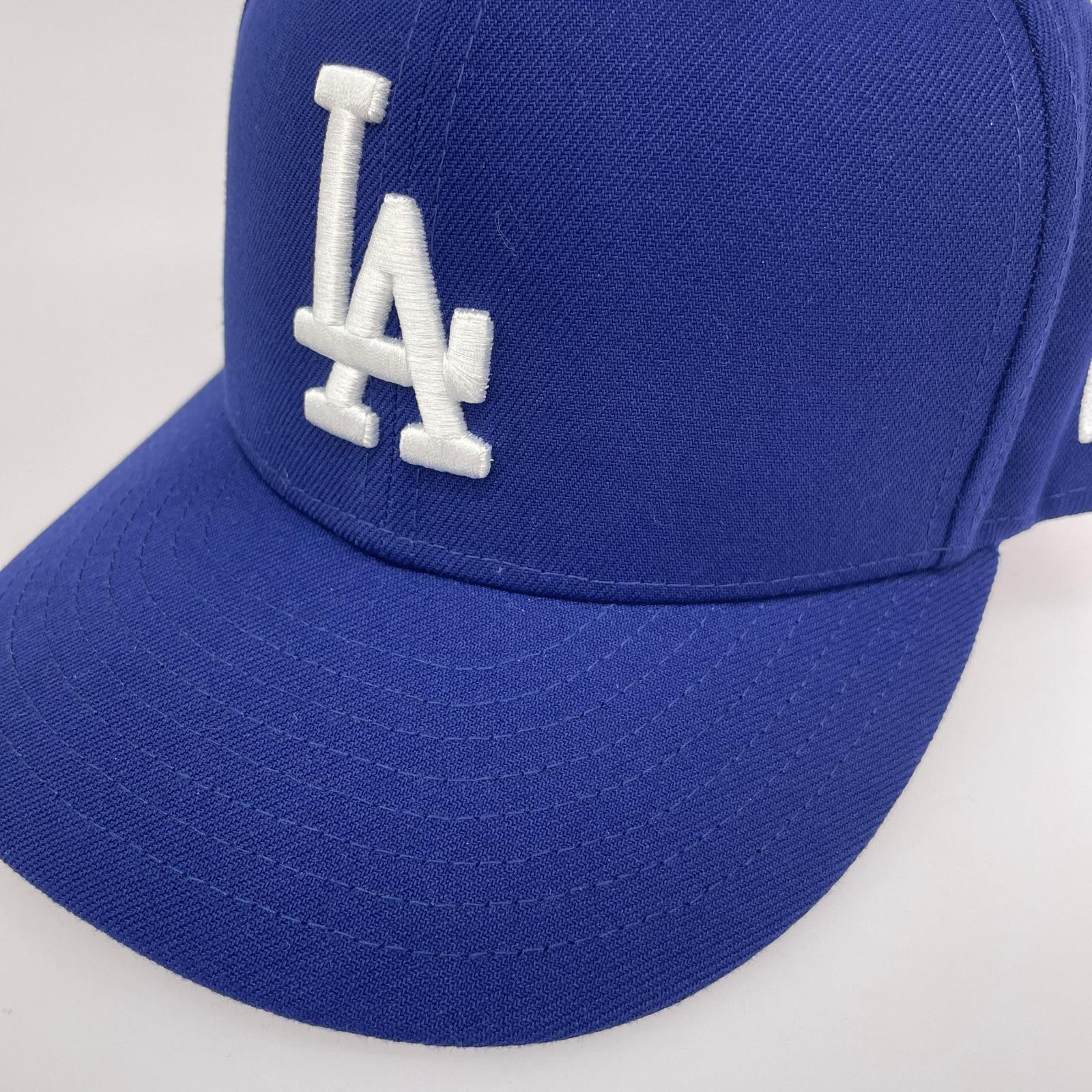 キャップ LA Dodgers 刺繍 Baseball CAP ネイビー