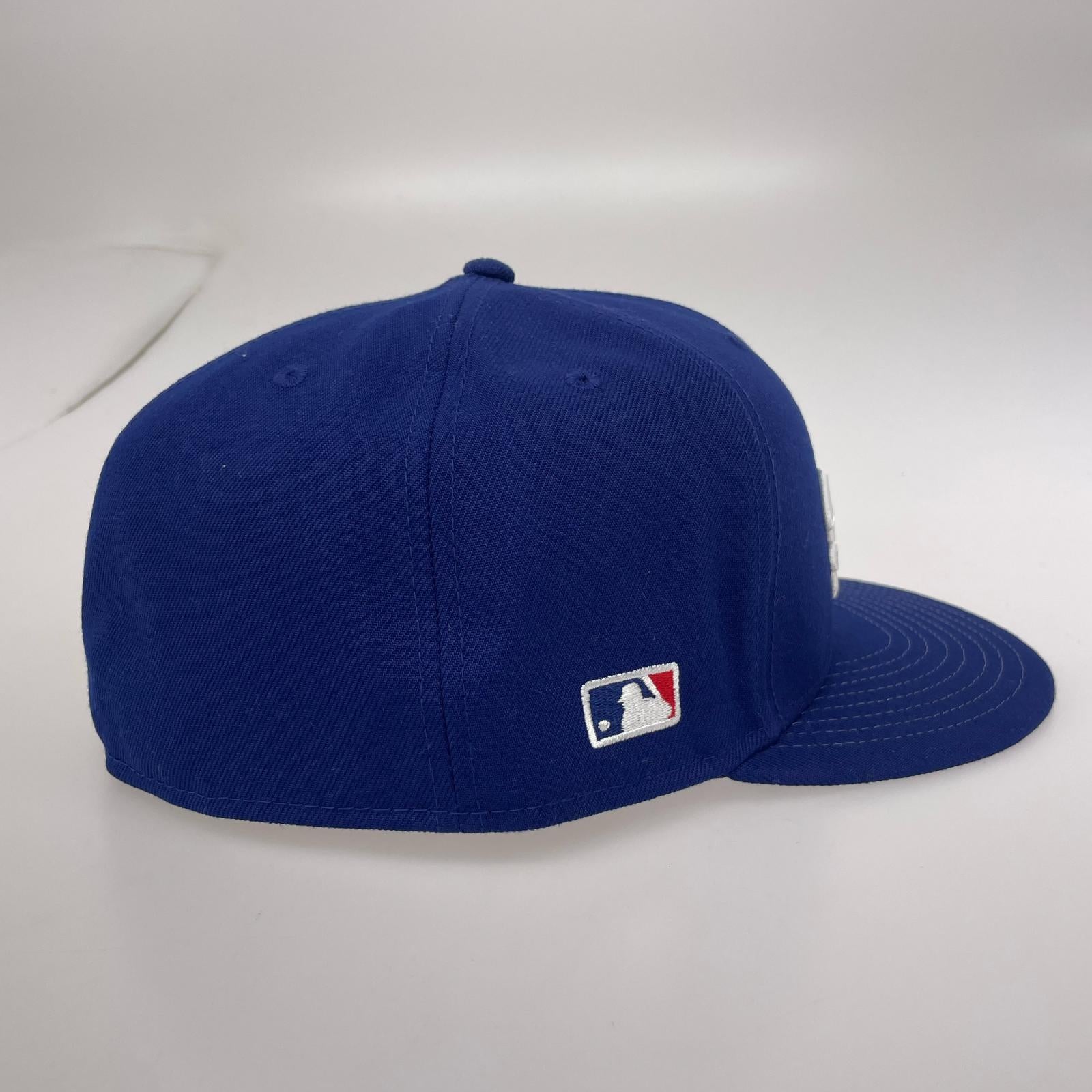 キャップ LA Dodgers 刺繍 Baseball CAP ネイビー