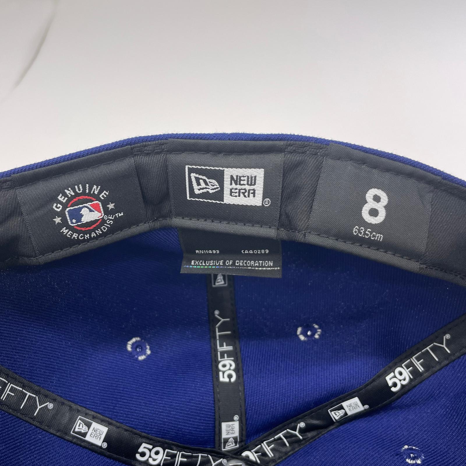 キャップ LA Dodgers 刺繍 Baseball CAP ネイビー
