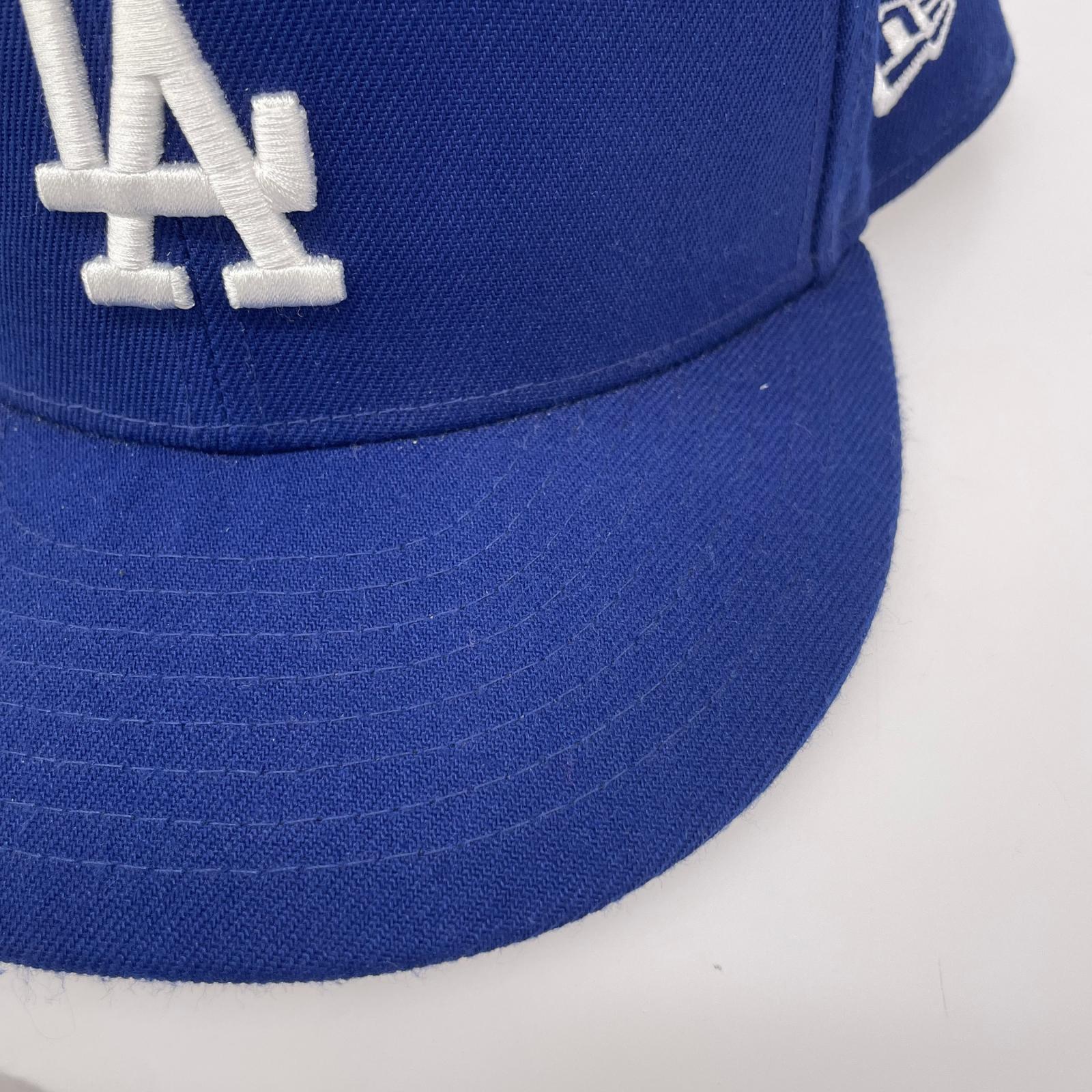 キャップ LA Dodgers 刺繍 Baseball CAP ネイビー
