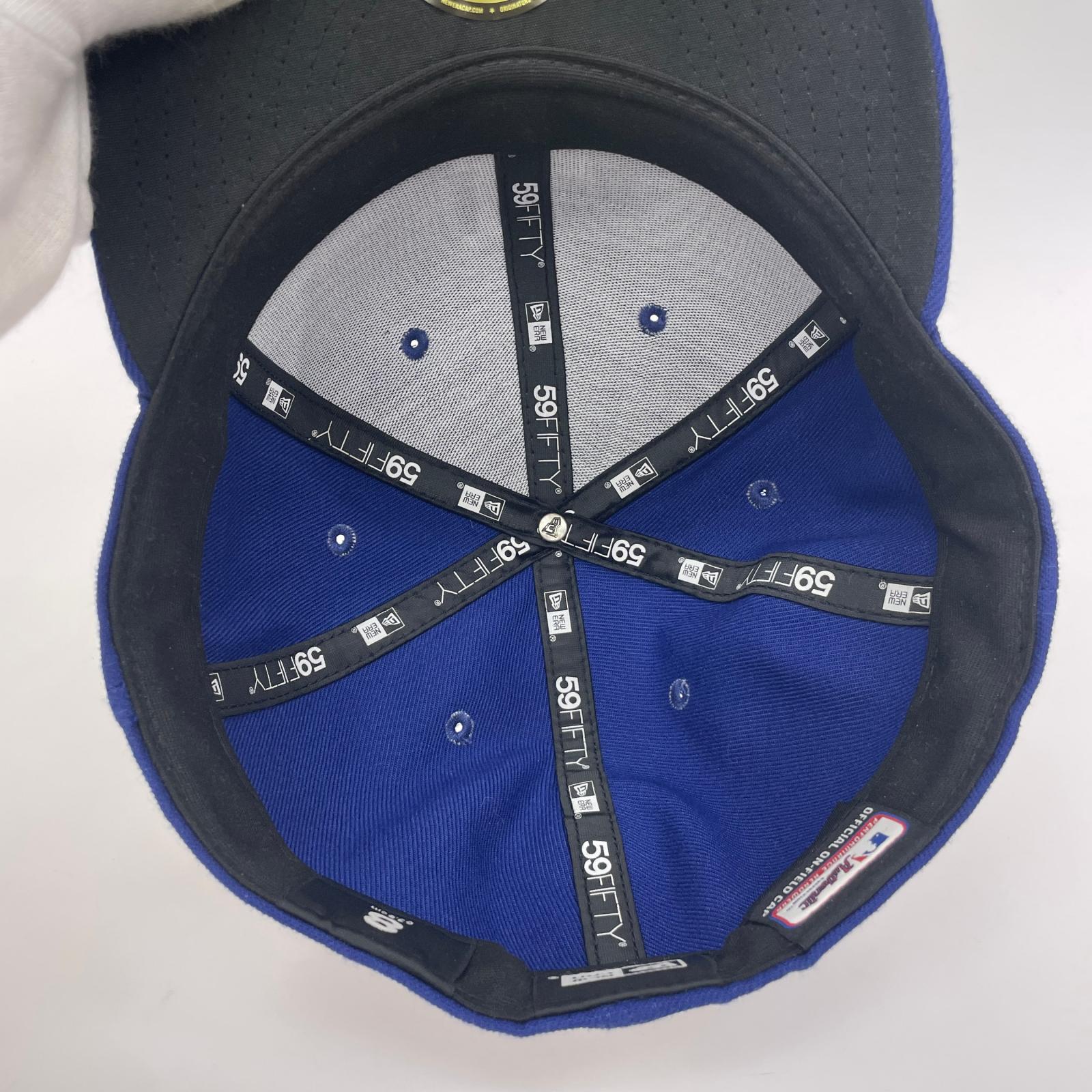キャップ LA Dodgers 刺繍 Baseball CAP ネイビー