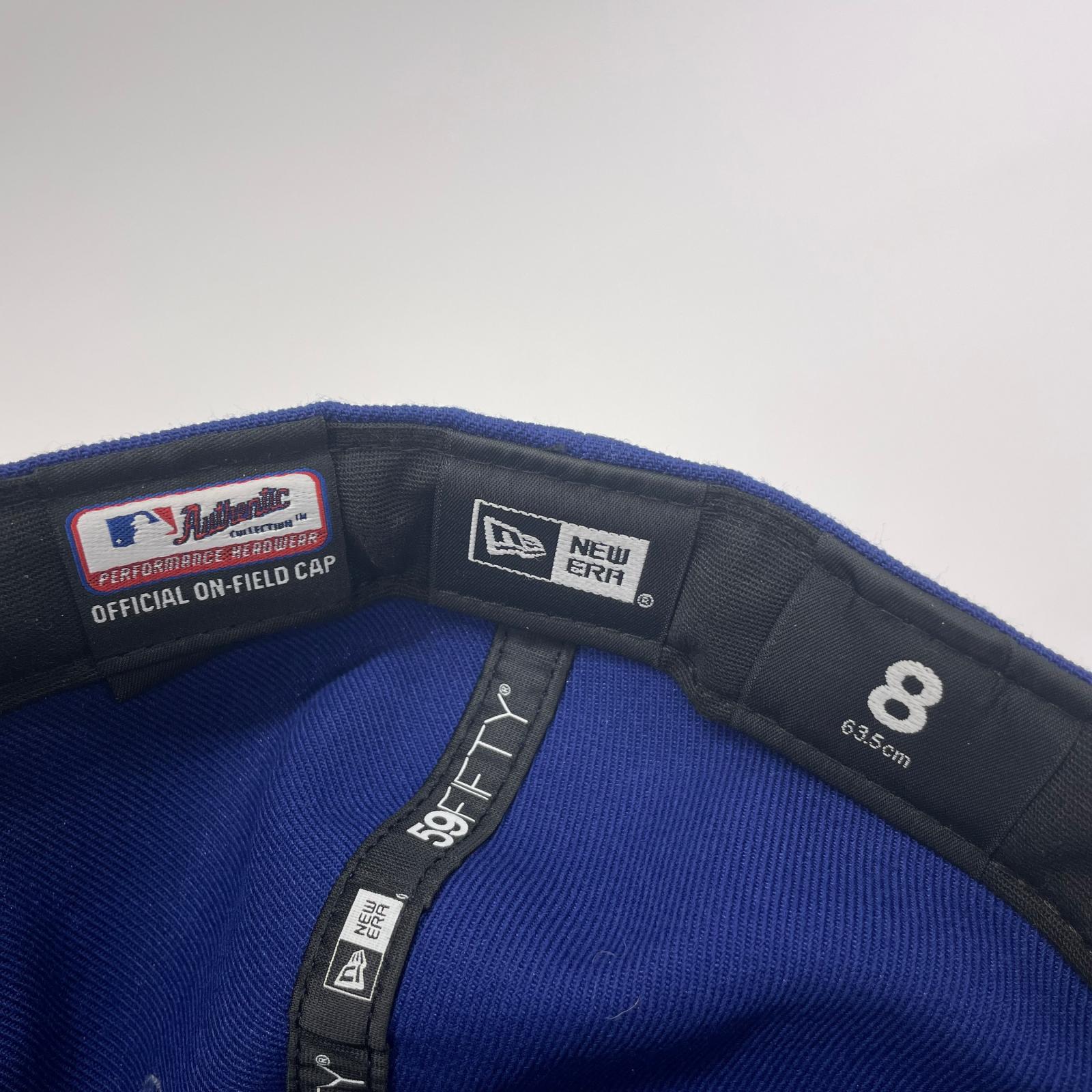 キャップ LA Dodgers 刺繍 Baseball CAP ネイビー