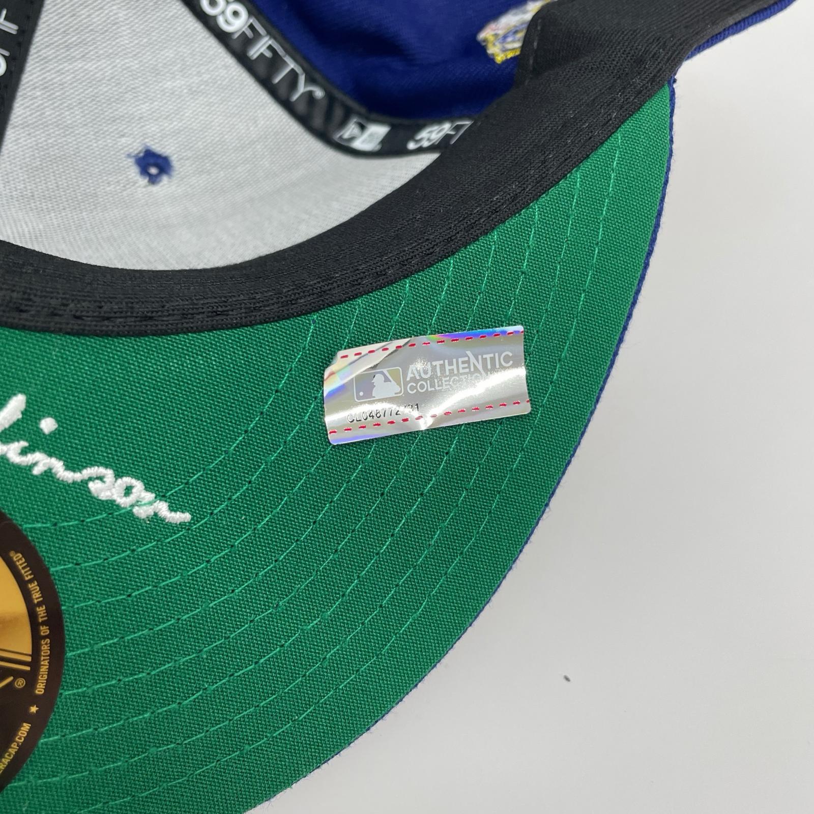 キャップ LA Dodgers 刺繍 Baseball CAP ネイビー