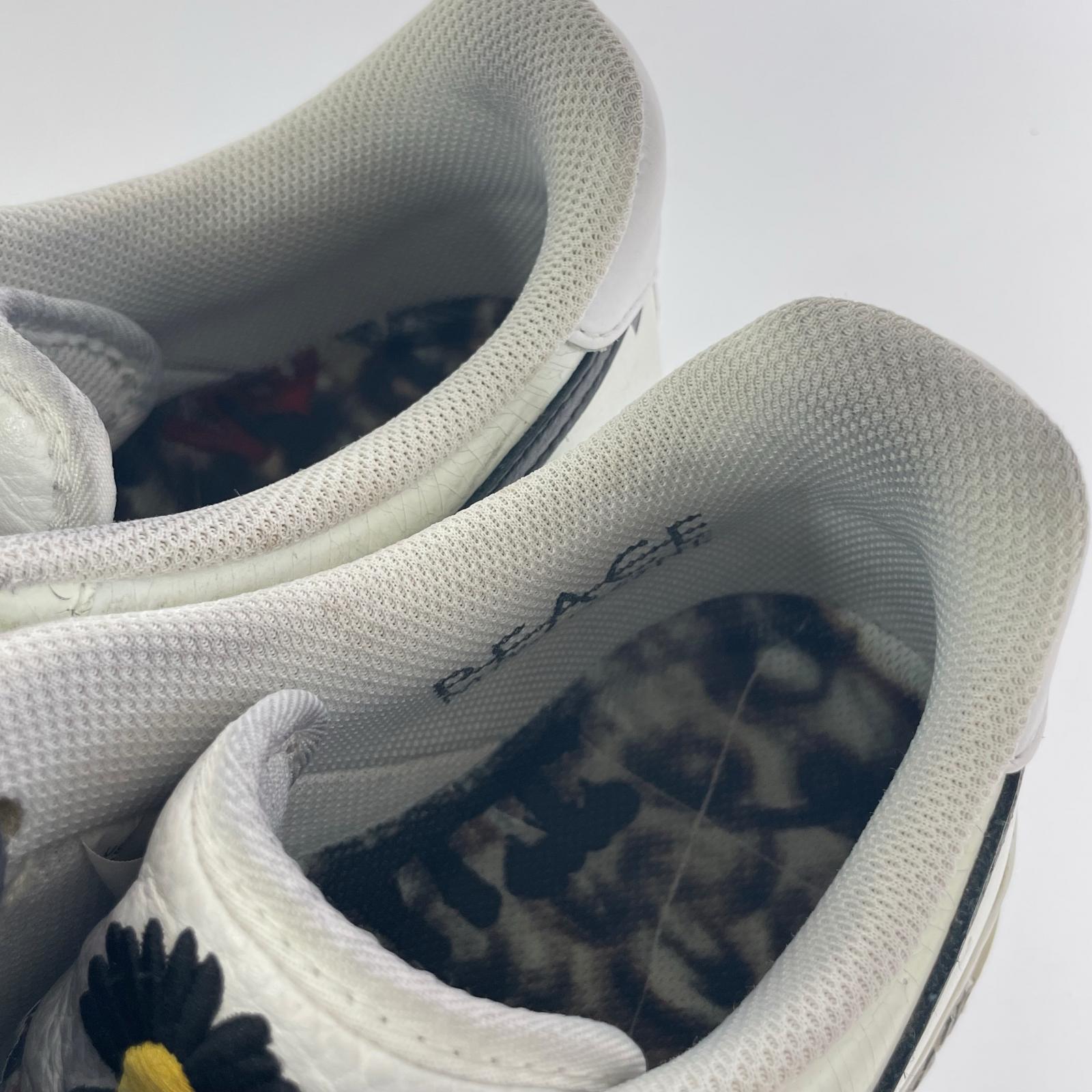 スニーカー NIKE PEACEMINUSONE AIR FORCE 1 07 PARA-NOISE 28.0 白 28cm (US10 UK9 1/2 EU46) ホワイト