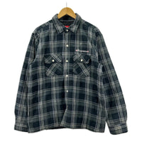 長袖シャツ 17AW Quilted Flannel Shirt （M) M