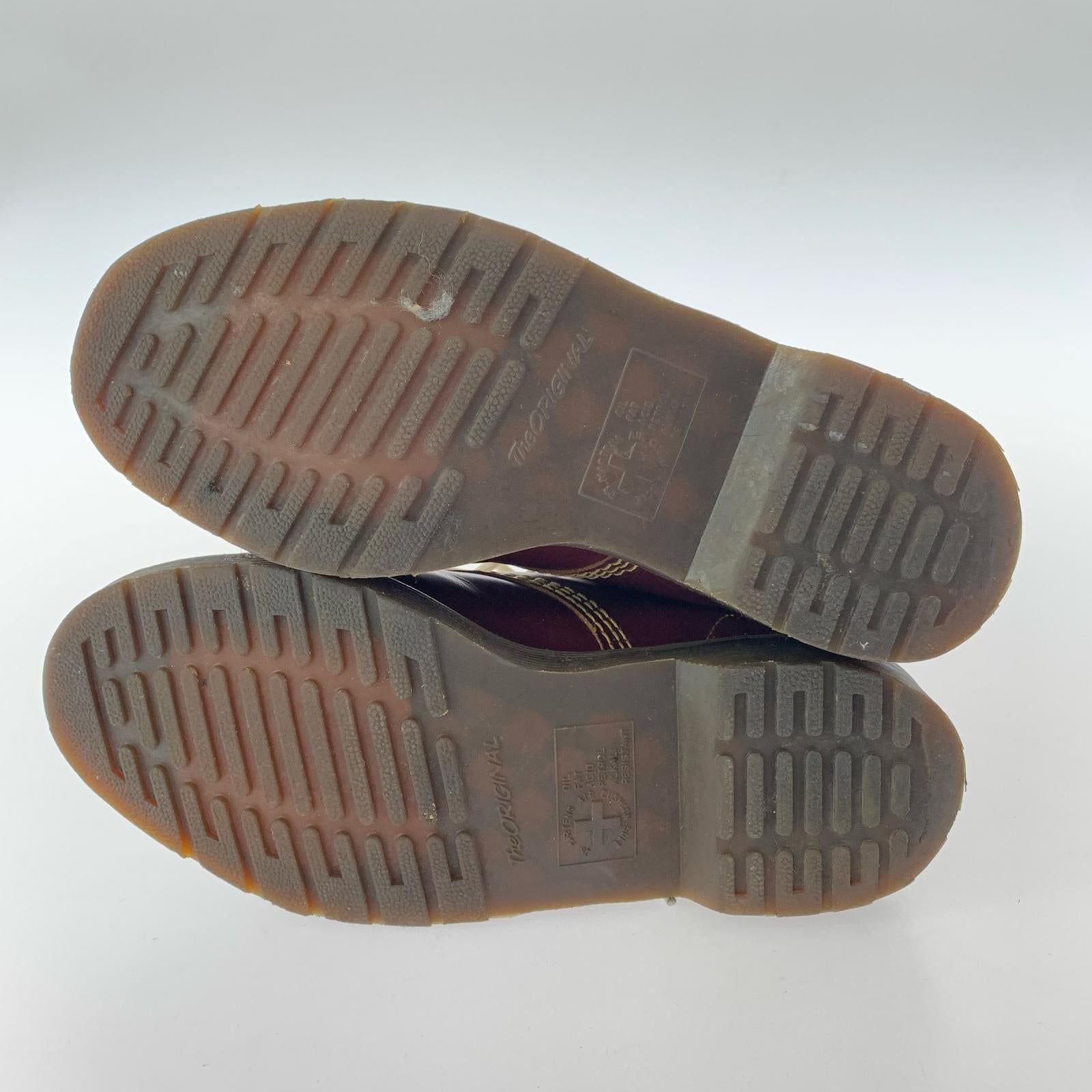 ブーツ air wear CAPPER 8ホールブーツ (UK6) 赤茶 ブラウン