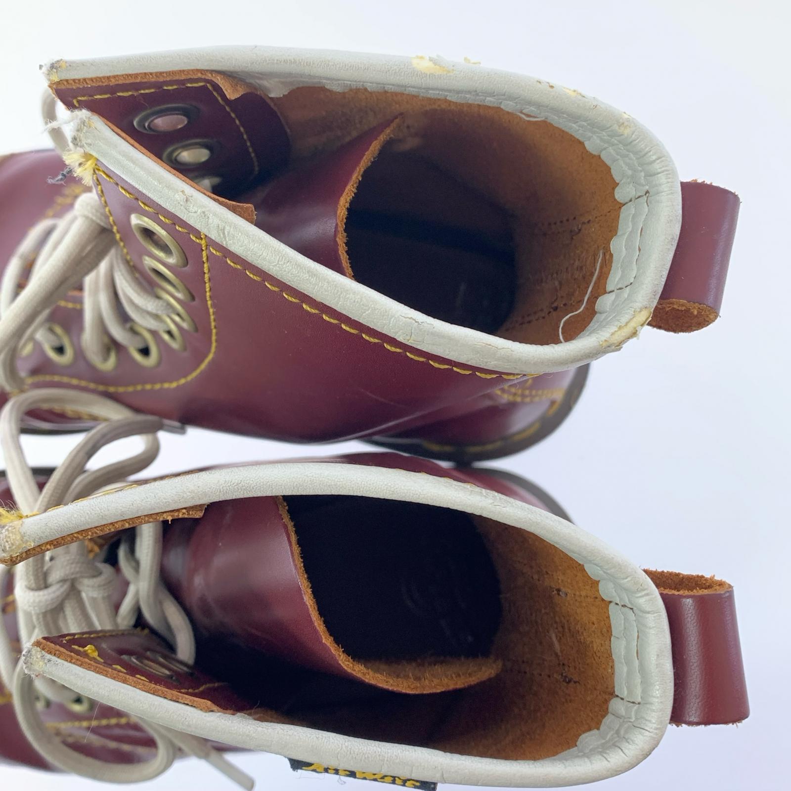 ブーツ air wear CAPPER 8ホールブーツ (UK6) 赤茶 ブラウン