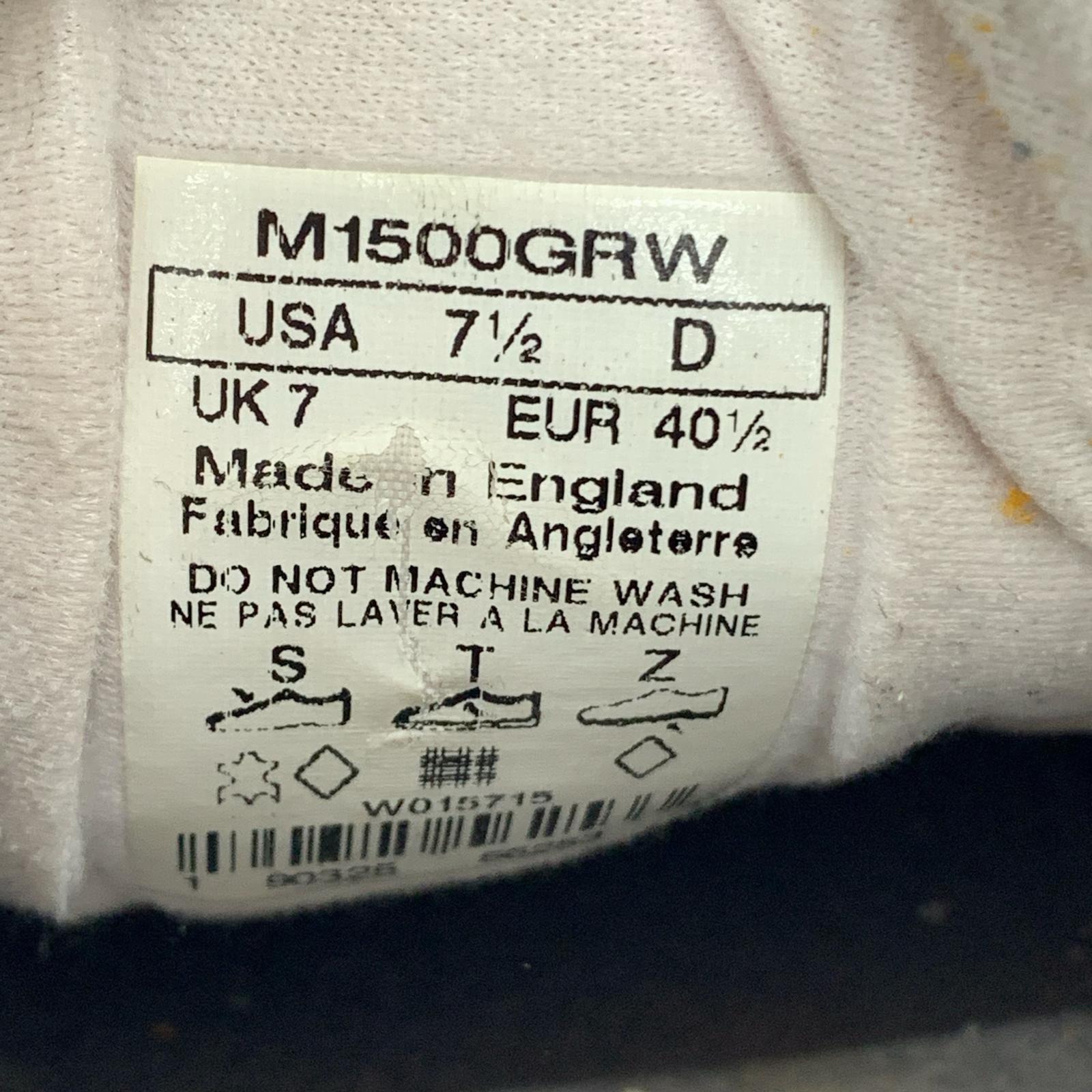 スニーカー 1500 イングランド製 US 7 1/2