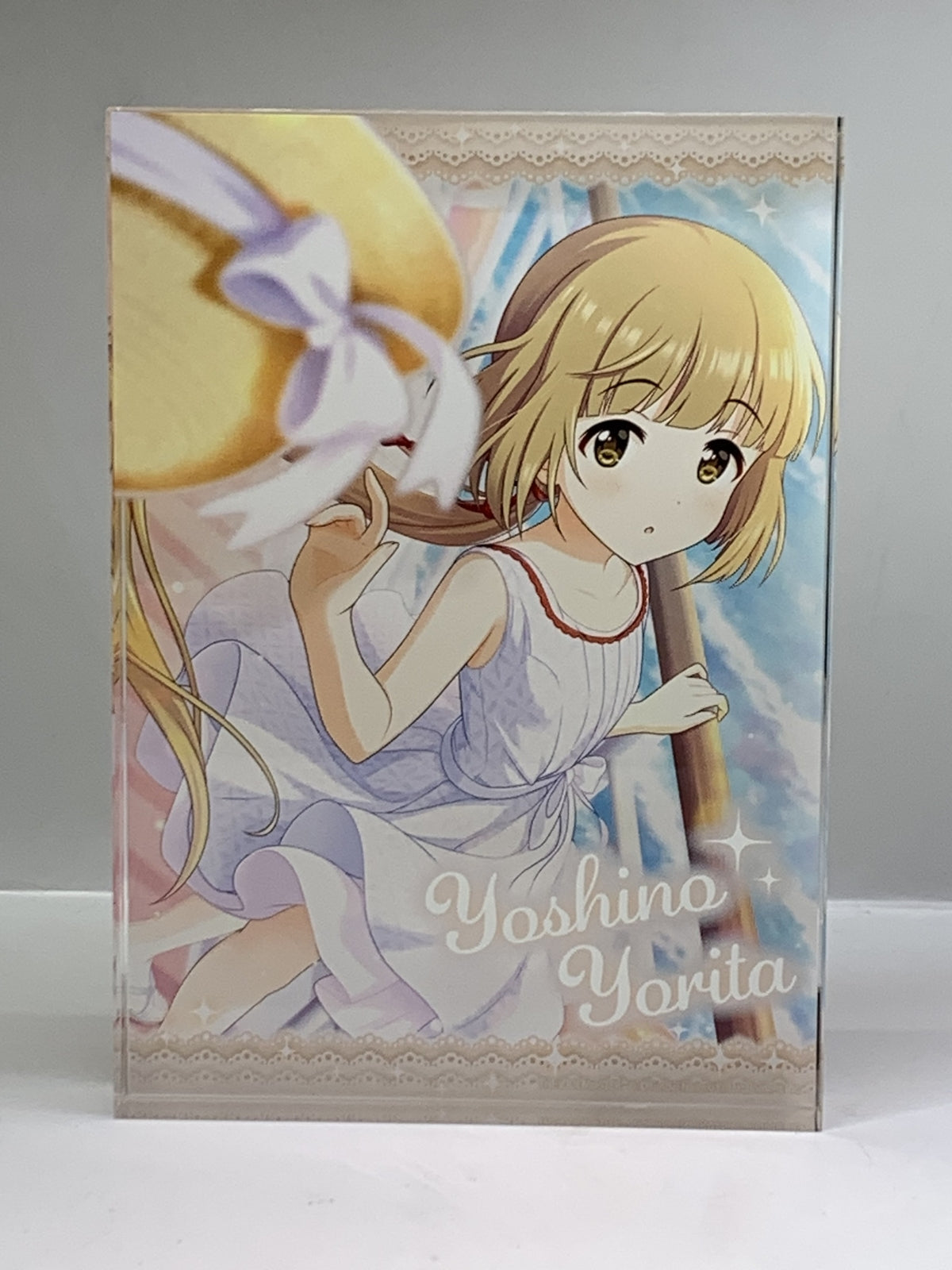 デレマス 依田芳乃 アクリルブロック フィギュア/グッズ