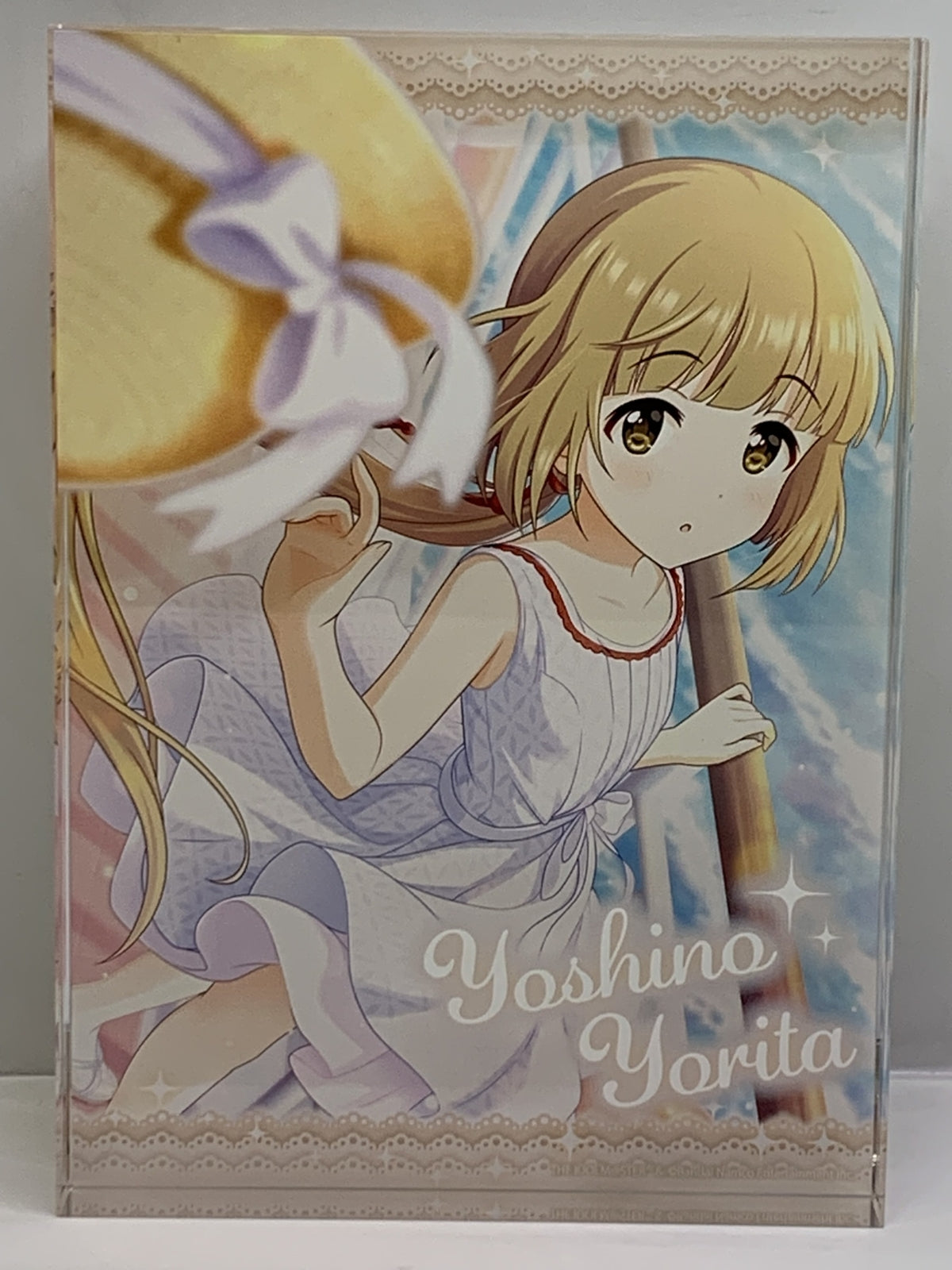 デレマス 依田芳乃 アクリルブロック フィギュア/グッズ