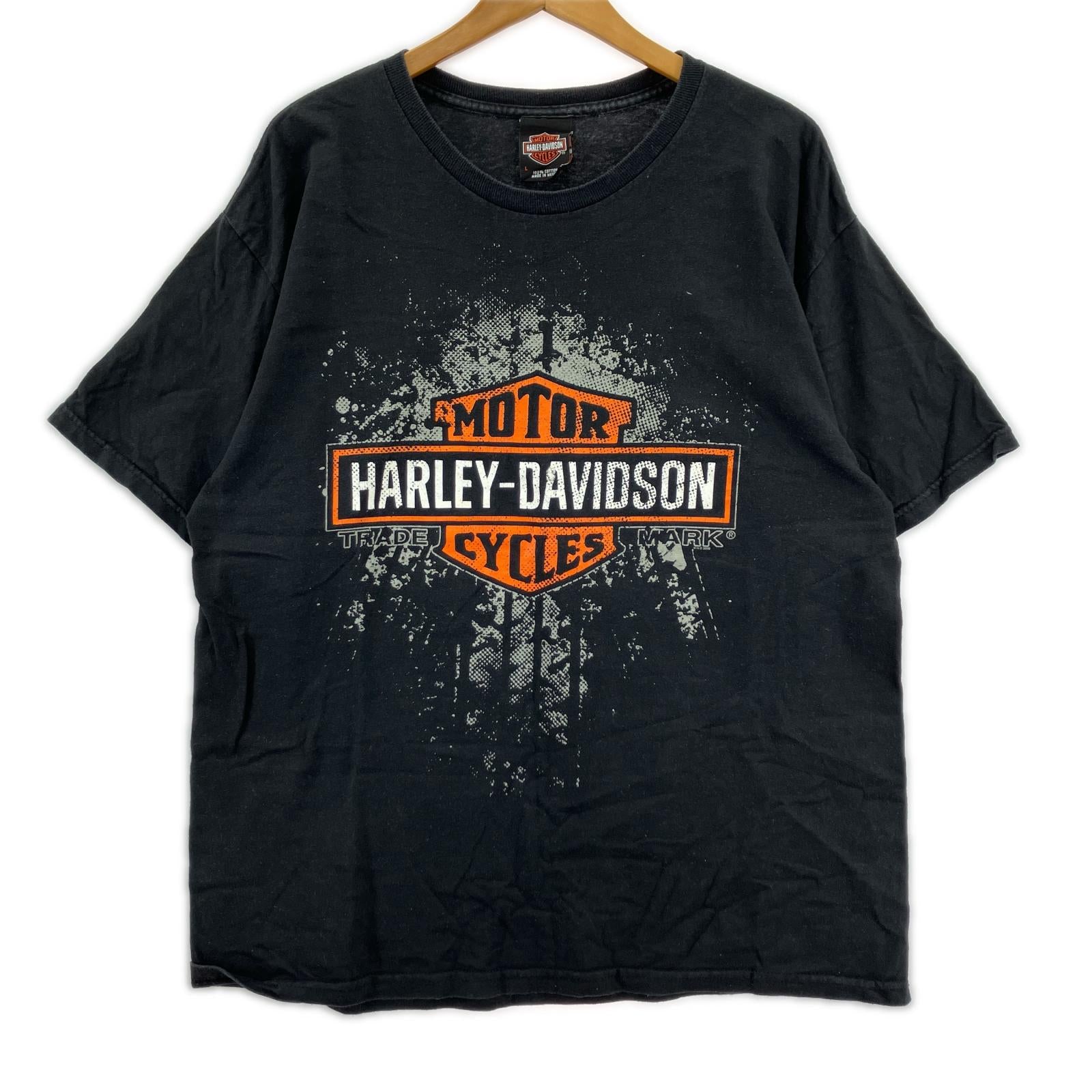 半袖シャツ Harley-Davidson 半袖シャツ L ブラック