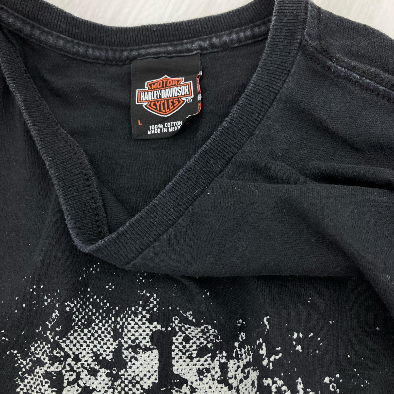 半袖シャツ Harley-Davidson 半袖シャツ L ブラック