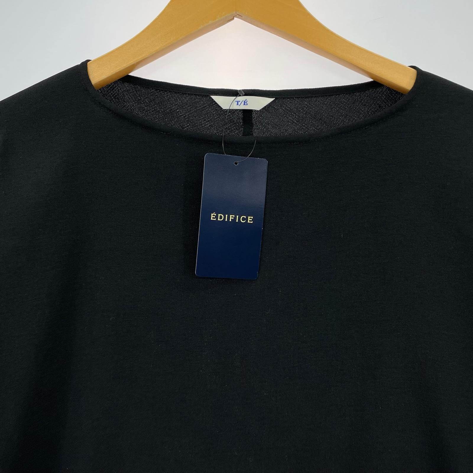 半袖Ｔシャツ EDIFICE T/E S/Sカットソー M 黒 M ブラック