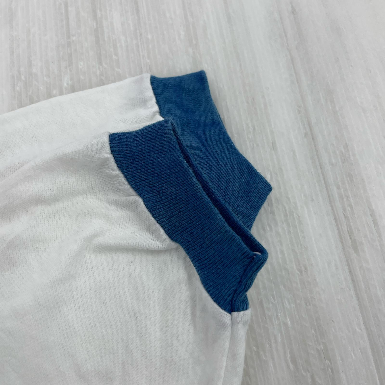 半袖Ｔシャツ OLD・VINTAGE SIGNALボディ Levi's USA製 リンガーT 白 (S) S ホワイト
