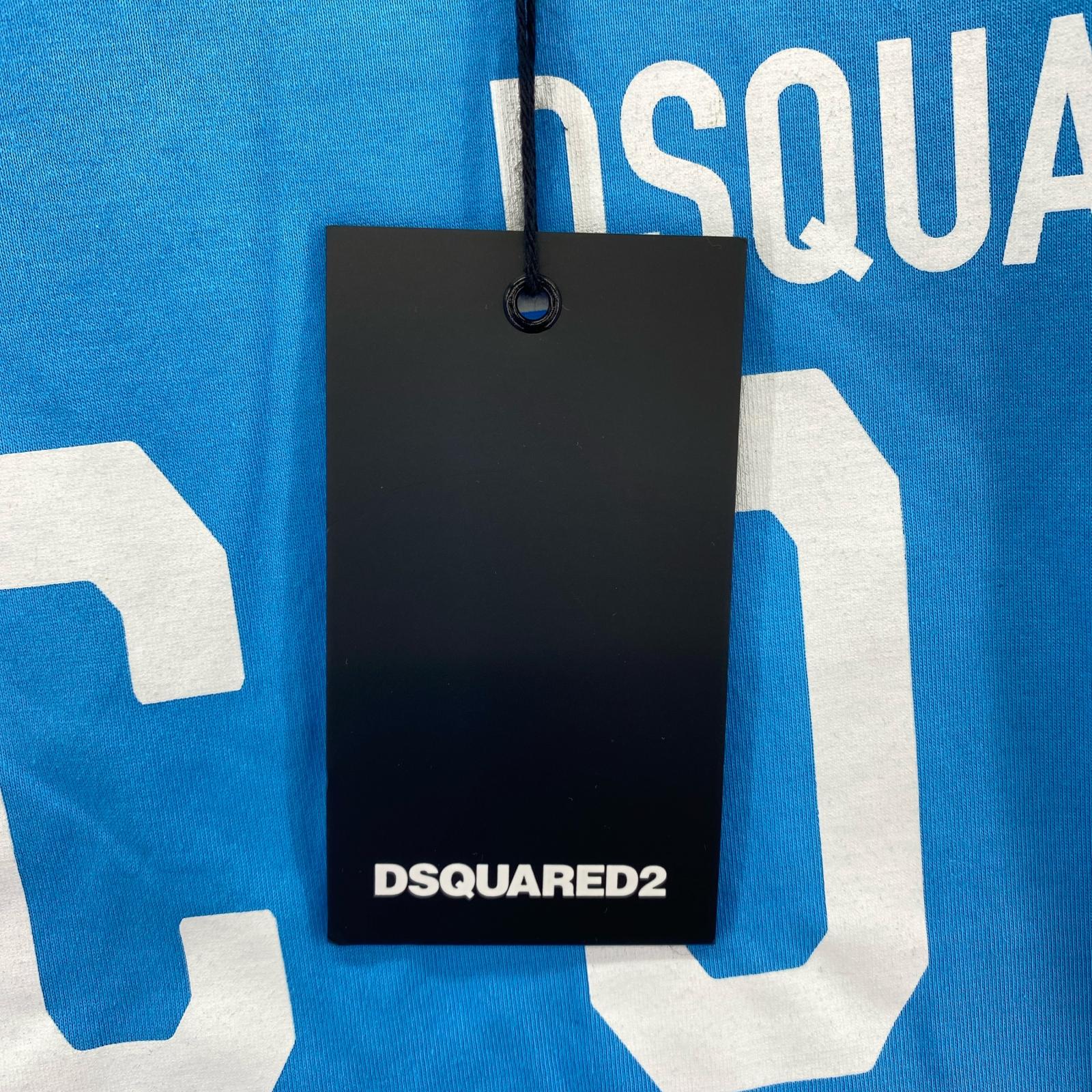 半袖Ｔシャツ DSQUARED2 ICON TEE S79GC0003 青 (M) M ブルー