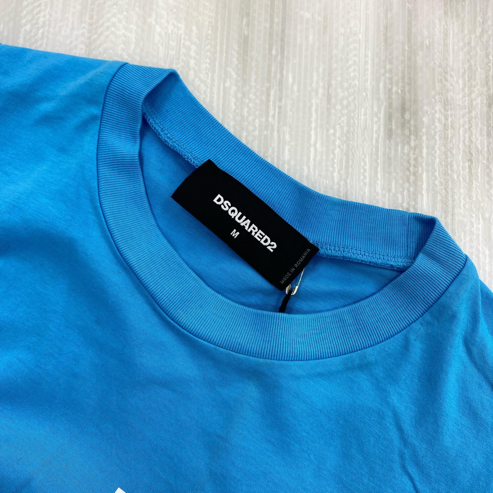 半袖Ｔシャツ DSQUARED2 ICON TEE S79GC0003 青 (M) M ブルー