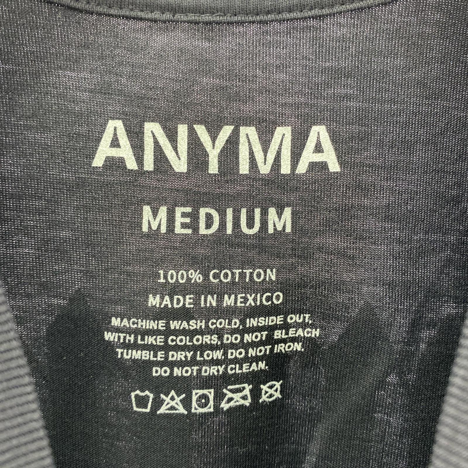 半袖Ｔシャツ ANYMA Syren プリントTシャツ 黒 (M) M ブラック