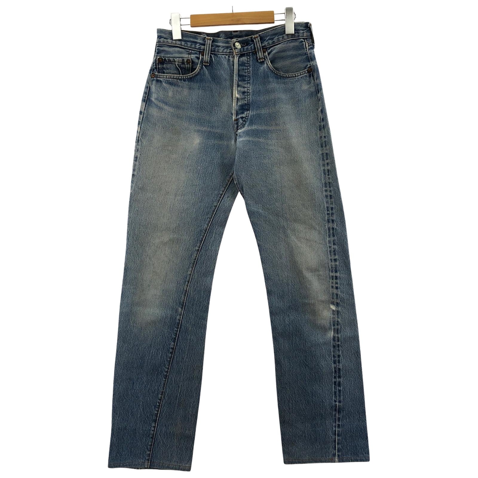 デニムパンツ Levi's 裏ボタン6 66後期 501 ブルー