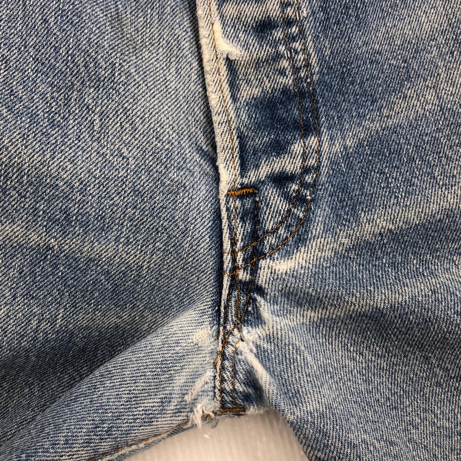 デニムパンツ Levi's 裏ボタン6 66後期 501 ブルー