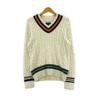 ニット チルデンニット アイボリー (L) L