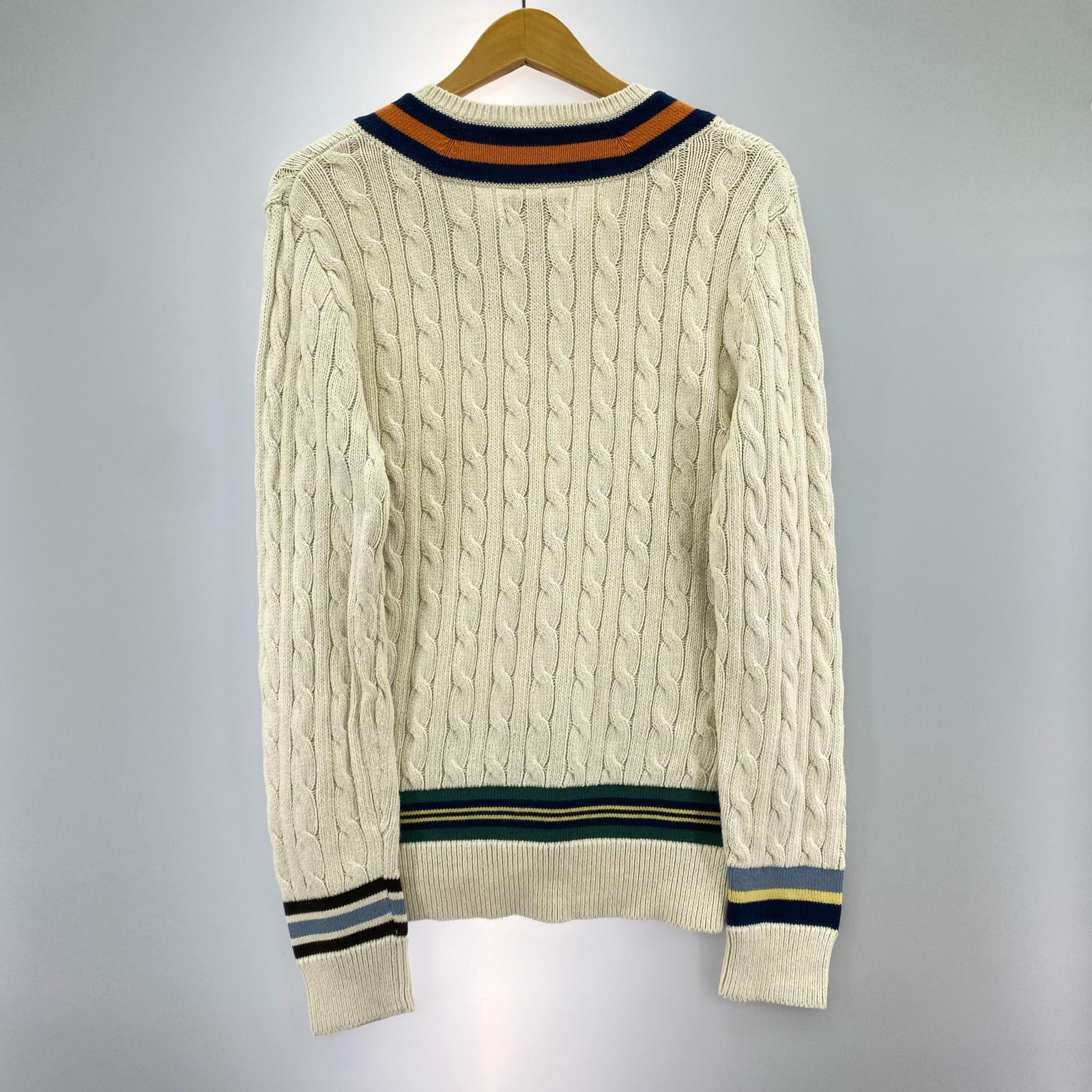ニット チルデンニット アイボリー (L) L