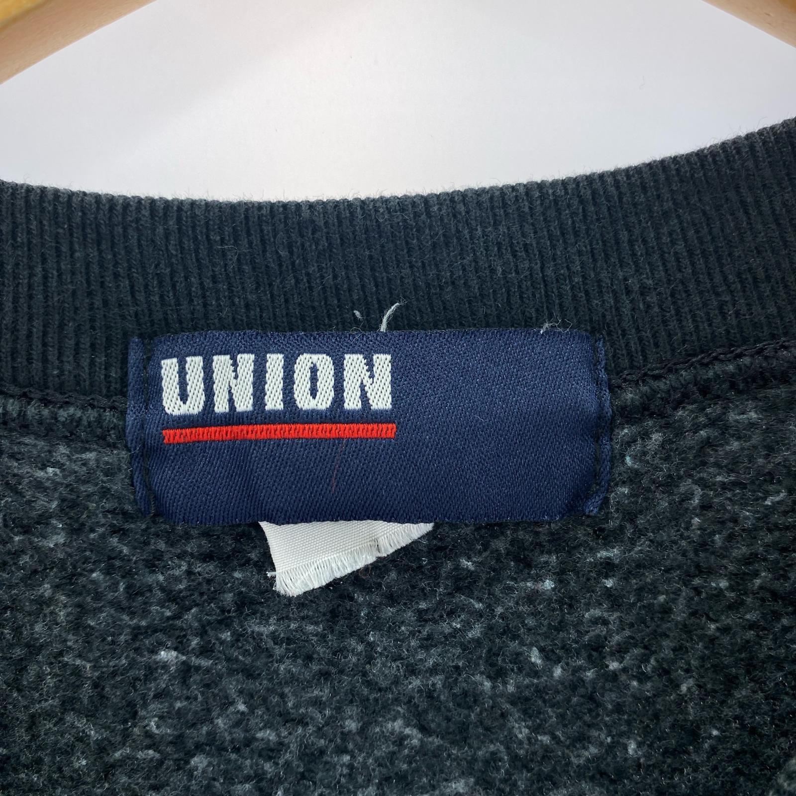 スウェット UNION OLD スウェットシャツ 黒 (XL) ブラック