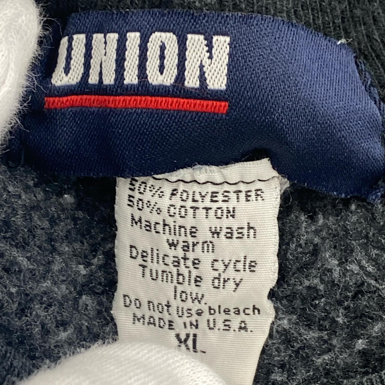 スウェット UNION OLD スウェットシャツ 黒 (XL) ブラック