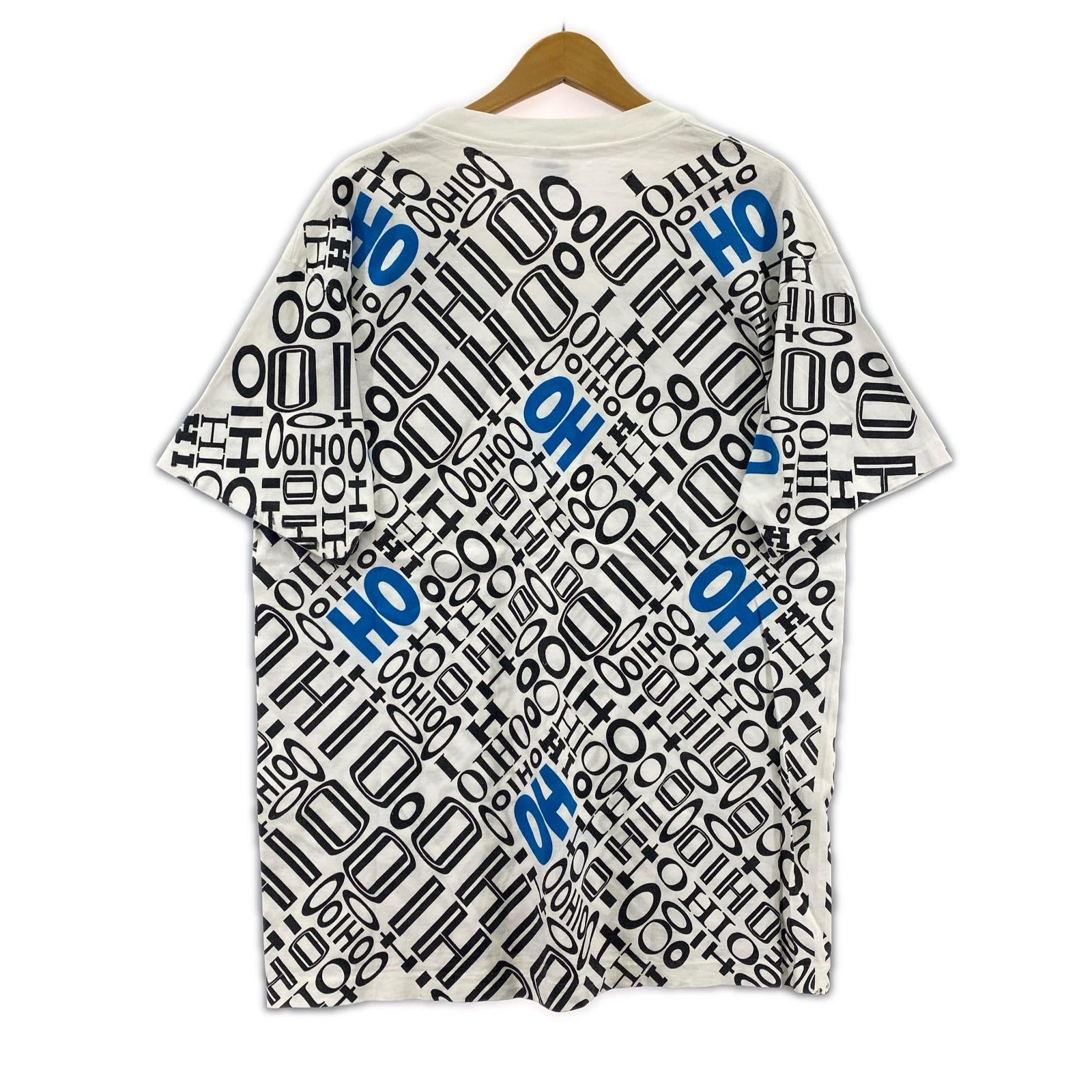 半袖Ｔシャツ anviボディ 総柄Tシャツ (XL)