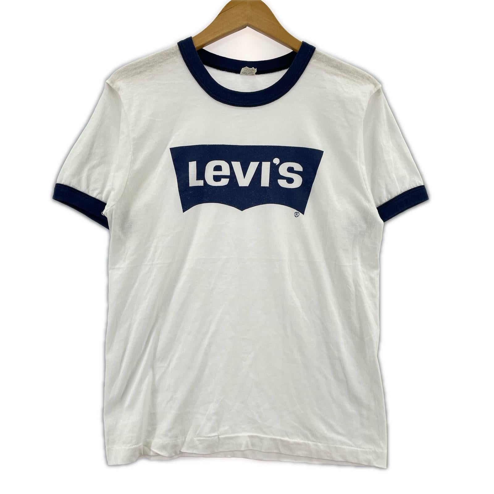 半袖Ｔシャツ スクリーンスターズボディ Levi's リンガーT 白 (M) M ホワイト