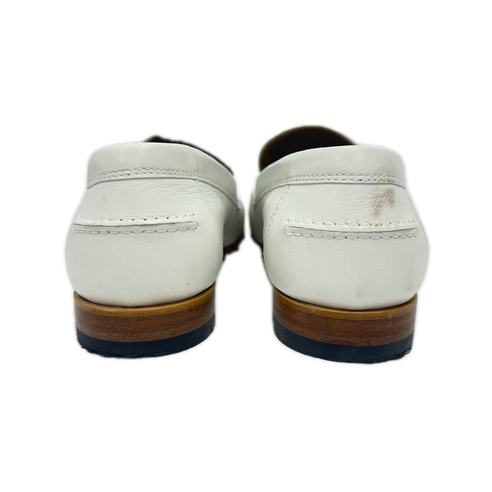 HERMES DESTIN LOAFER 白 (37)