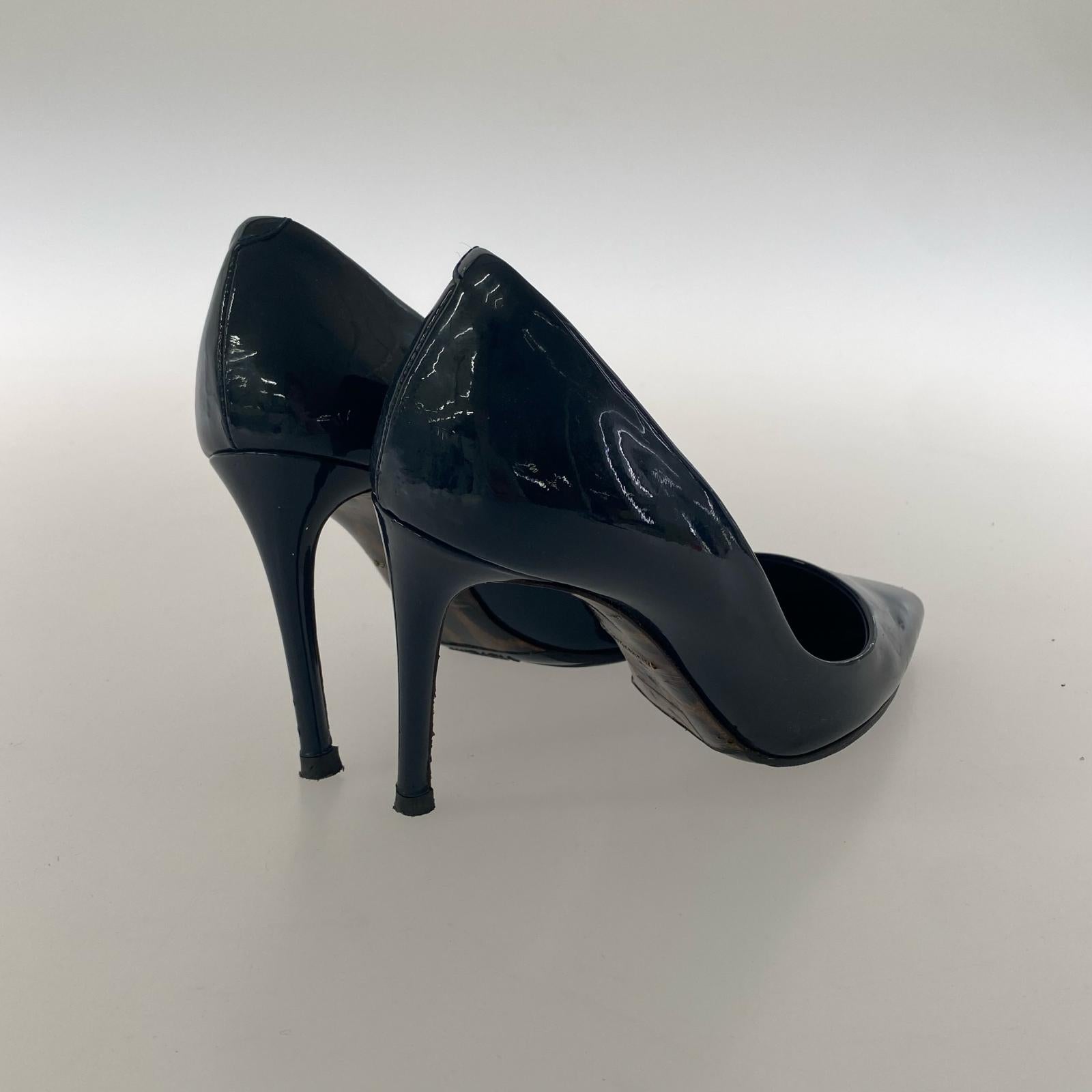 パンプス DOLCE＆GABBANA ハイヒールパンプス (36) 36 ネイビー