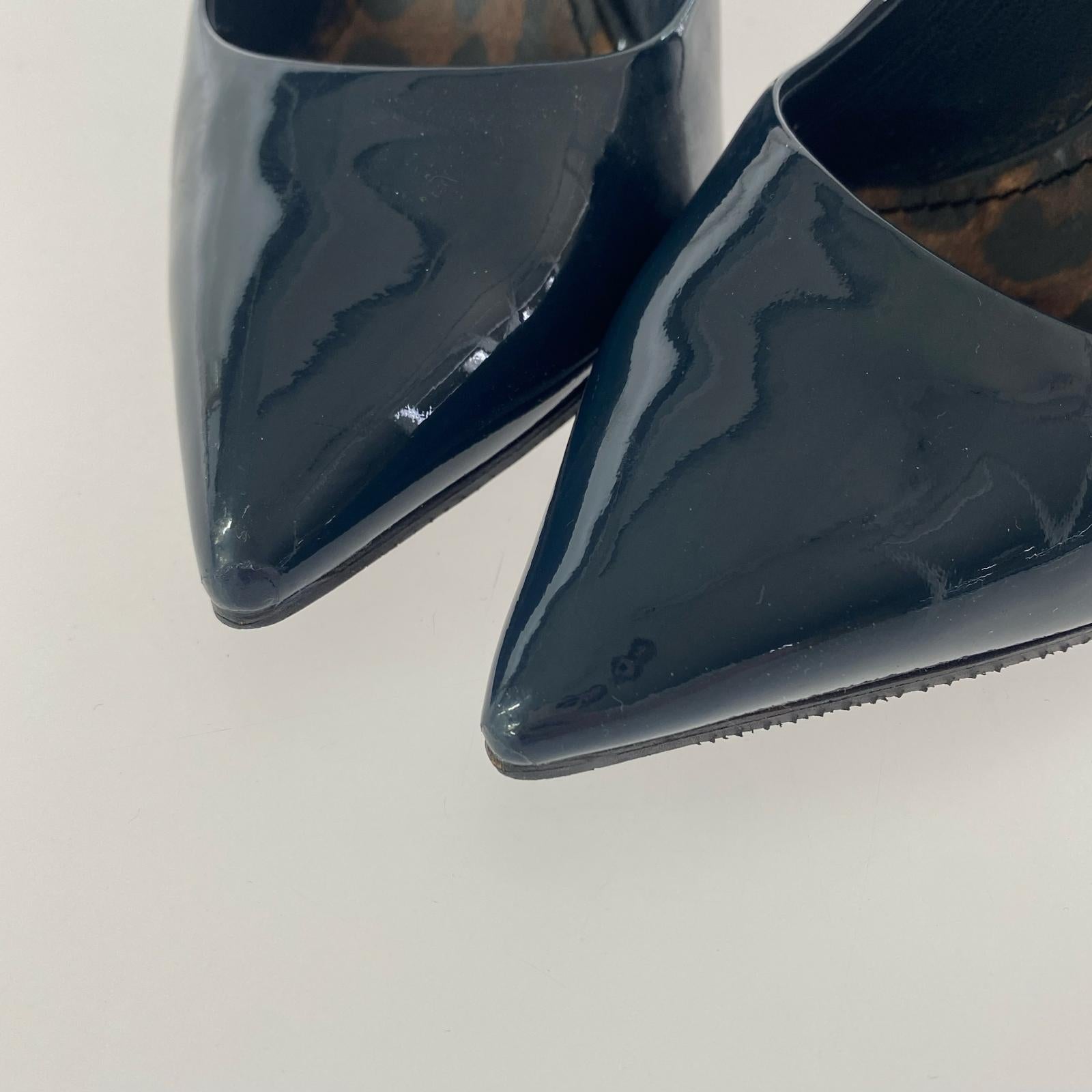 パンプス DOLCE＆GABBANA ハイヒールパンプス (36) 36 ネイビー