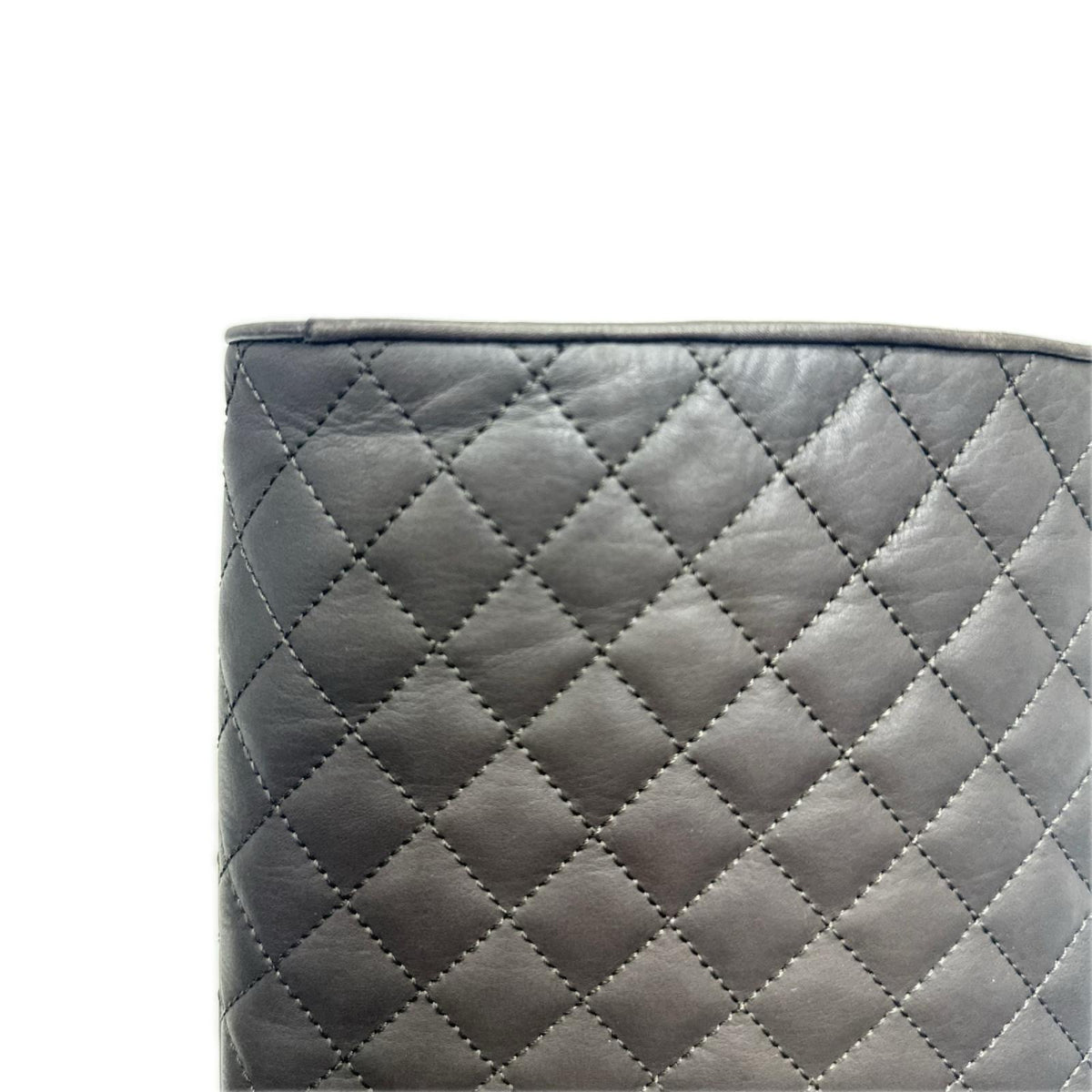 CHANEL ﾏﾄﾗｯｾﾛﾝｸﾞﾌﾞｰﾂ 茶