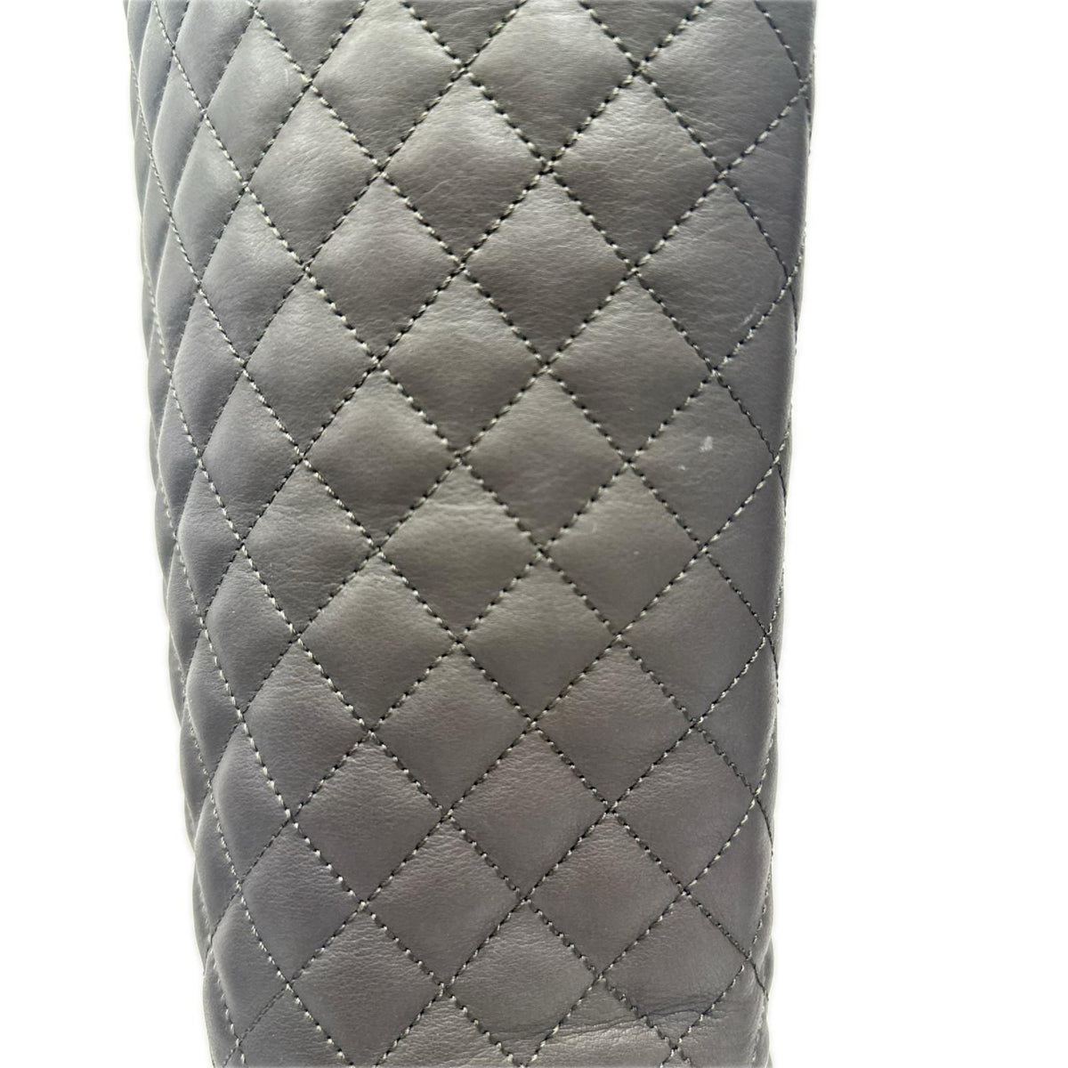 CHANEL ﾏﾄﾗｯｾﾛﾝｸﾞﾌﾞｰﾂ 茶