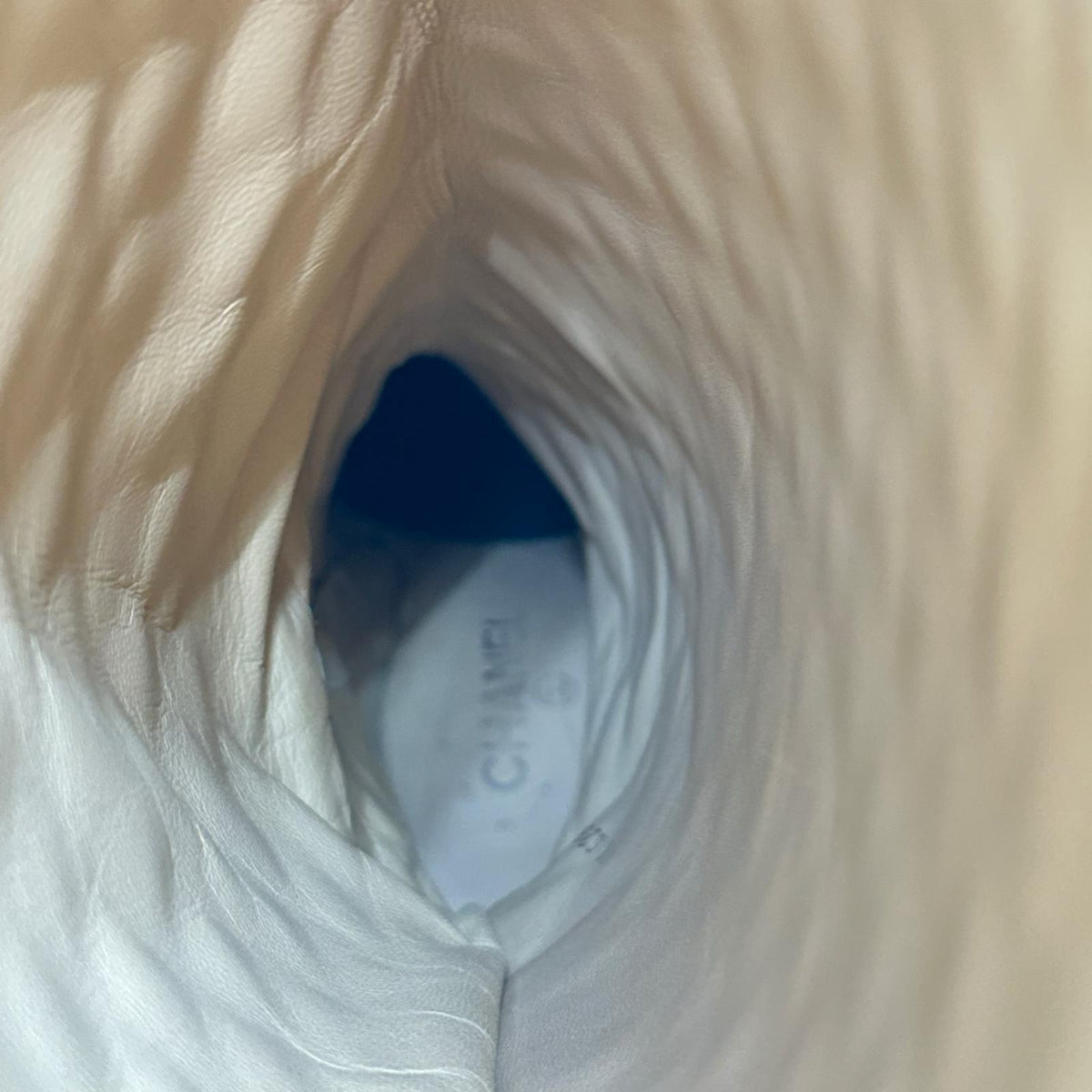 CHANEL ﾏﾄﾗｯｾﾛﾝｸﾞﾌﾞｰﾂ 茶