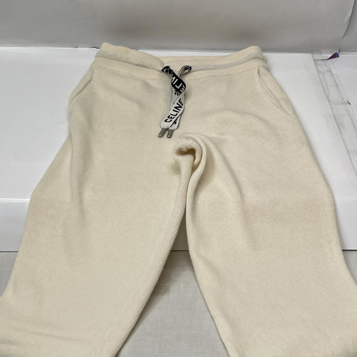 CELINE CASHMERE WOOL JOGGERS SS