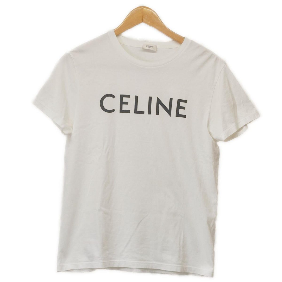 CELINE ﾛｺﾞﾌﾟﾘﾝﾄTｼｬﾂ 2X308916G (XS) SS