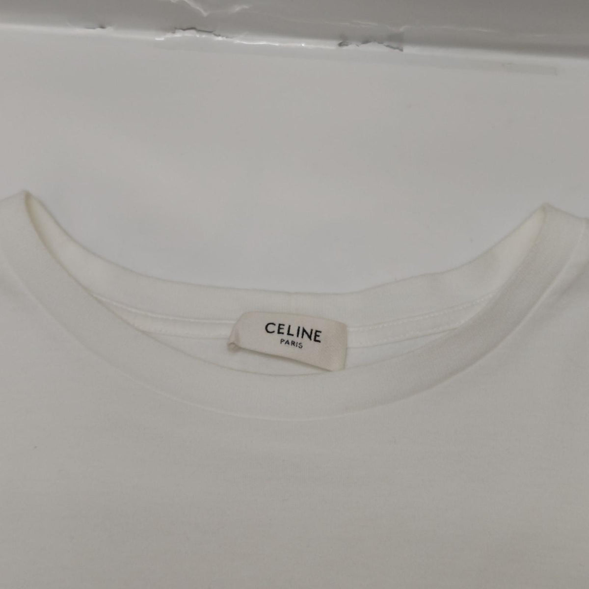 CELINE ﾛｺﾞﾌﾟﾘﾝﾄTｼｬﾂ 2X308916G (XS) SS