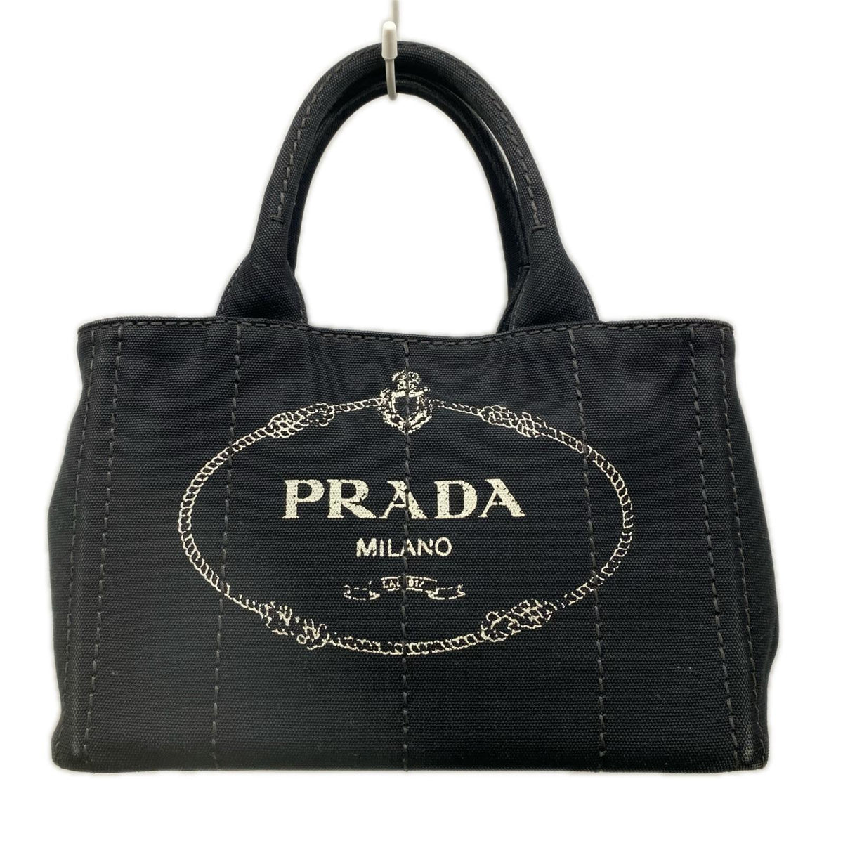 PRADA カナパ キャンパストートバッグ 黒 BN2439