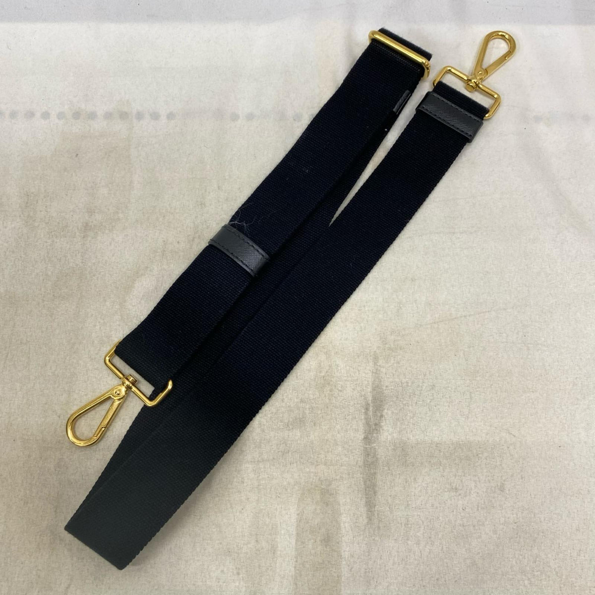 PRADA カナパ キャンパストートバッグ 黒 BN2439