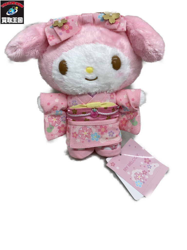 マイメロ 桜着物 ぬいぐるみ フィギュア/グッズ