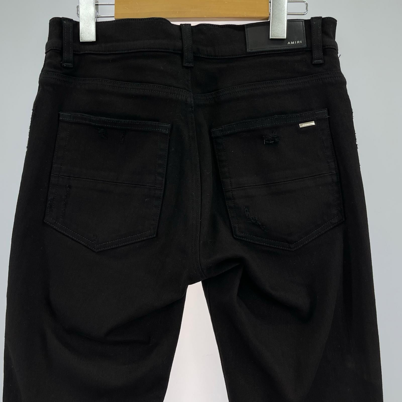 デニムパンツ スキニーデニム 黒 32 32 ブラック