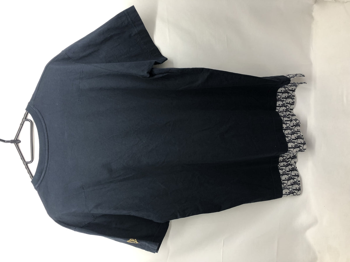Dior HOMME 19ss ﾚｲﾔｰﾄﾞｵﾌﾞﾘｰｸTee 紺 XS